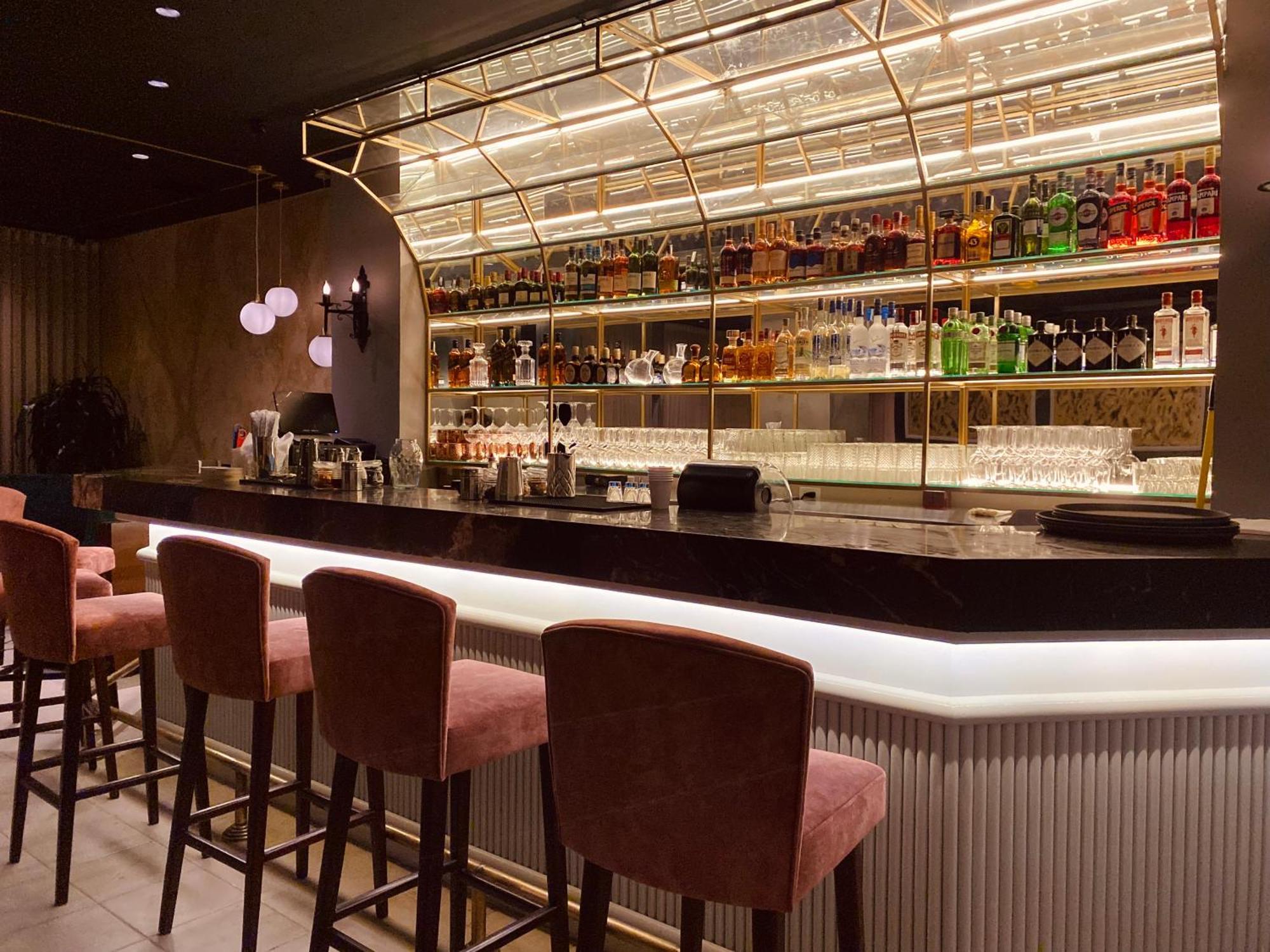 Hotel El Prado Barranquilla  Exterior foto The bar at the 2019 edition of the London Design Festival